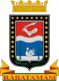 Brasão de armas de Rábatamási