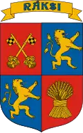 Brasão de armas de Ráksi