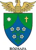 Brasão de armas de Rózsafa