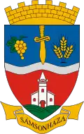 Brasão de armas de Sámsonháza