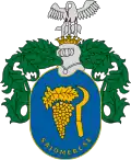 Brasão de armas de Sajómercse