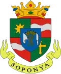 Brasão de armas de Soponya