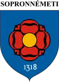 Brasão de armas de Sopronnémeti