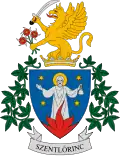 Brasão de armas de Szentlőrinc