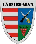 Brasão de armas de Táborfalva