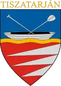 Brasão de armas de Tiszatarján