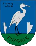Brasão de armas de Tiszavalk