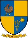 Brasão de armas de Uraiújfalu