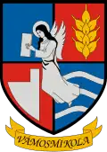 Brasão de armas de Vámosmikola