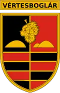 Brasão de armas de Vértesboglár