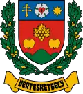 Brasão de armas de Vérteskethely