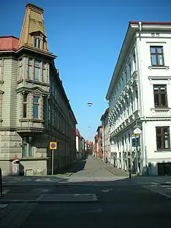 A rua Haga Östergata
