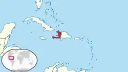 Mapa do Haiti