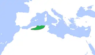 Localização de Hamádidas