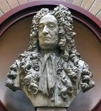 Busto de Hans Sloane de John Michael Rysbrack, (1753) British Museum