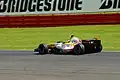 Heikki Kovalainen durante o GP da Inglaterra.