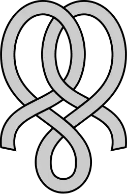 Nó Heneage , nsígnia da família Heneage de Lincolnshire[5]