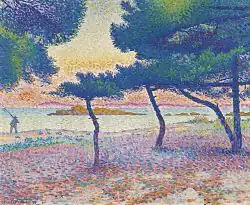 A praia de Saint-Clair, 1896