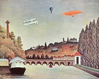 Vue de Pont de Sèvres, por Henri Rousseau (1908)