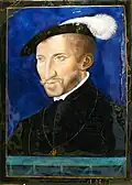 Placa retrato, século XVI
