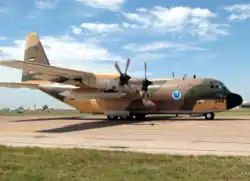 Um C-130 jordaniano.