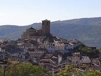 Vista de Hervás, a maior localidade do Vale do Ambroz