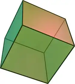 Hexahedron (cube)
