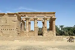 Lado sul do pórtico