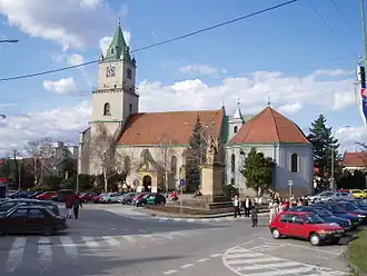 Igreja de São Miguel Arcanjo, em Hlohovec.