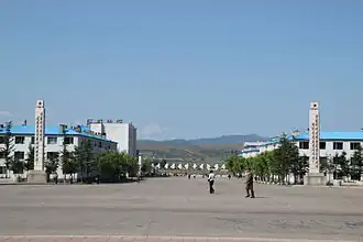 Centro da cidade de Hoeryong