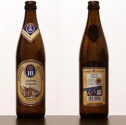 Garrafa de Hofbräu München Original