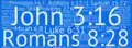 João 3,16 dentre versículos bíblicos famosos