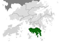 Localização em Hong Kong