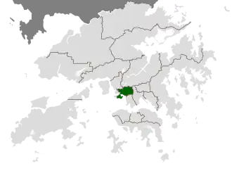 Localização de Sham Shui Po em Hong Kong