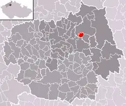 Localização de Horní Řepčice