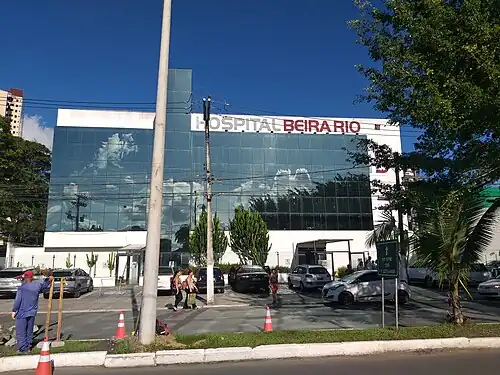 Hospital Beira Rio, próximo à Avenida Aziz Maron