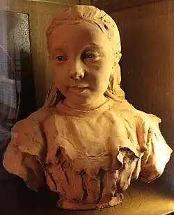 Busto de uma menina, Suzanne Belleudy (1895), Museu de Belas Artes de Béziers.