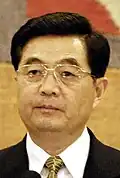 Hu Jintao, Presidente da China.