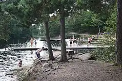 O lago Hultasjön em Kilanda-Hult