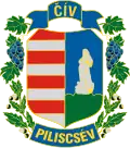 Brasão de armas de Piliscsév