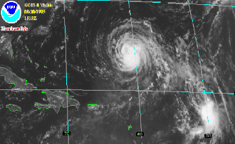 imagem ilustrativa de artigo Furacão Iris (1995)
