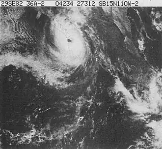 imagem ilustrativa de artigo Furacão Paul (1982)