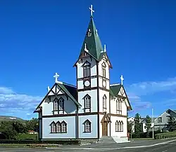 A igreja de Húsavík