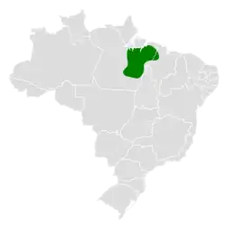 Distribuição do torom-do-pará