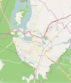Localização de Iława na Polónia