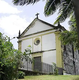 Igreja de Nossa Senhora da Graça, em Olinda, uma das mais antigas do Brasil, de linhas renascentistas.