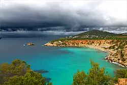Praia em Ibiza