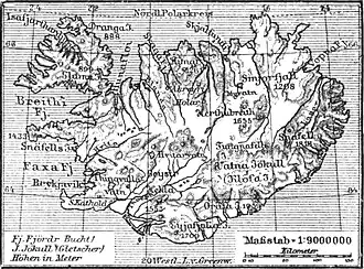 Localização de Reino da Islândia