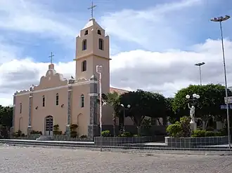 Praça da Matriz em Ipupiara
