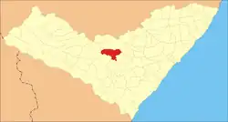 Localização de Igaci em Alagoas